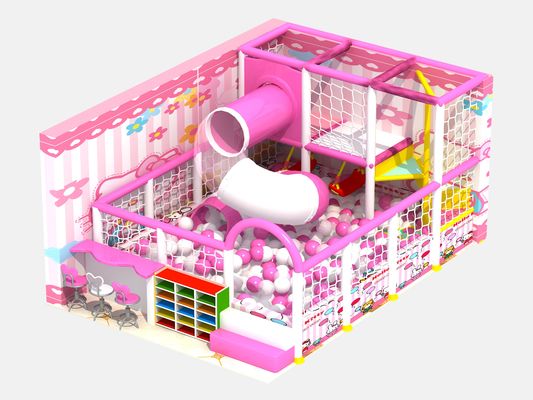 Miękki plac zabaw dla dzieci Candy House, wewnętrzne konstrukcje do zabawy z pianki odporne na pękanie