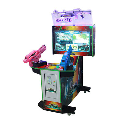 22-calowe strzelanki do gier Arcade, Ultra Firepower Arcade z różowym pistoletem