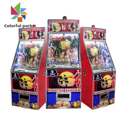 Casino Coin Pusher Arcade Machine Metal Base Color Dostosuj do centrum gier
