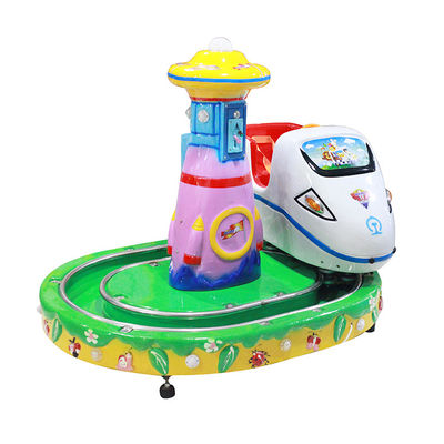 Ride On Train City Arcade Coin Machine z szybką koleją dla małych dzieci