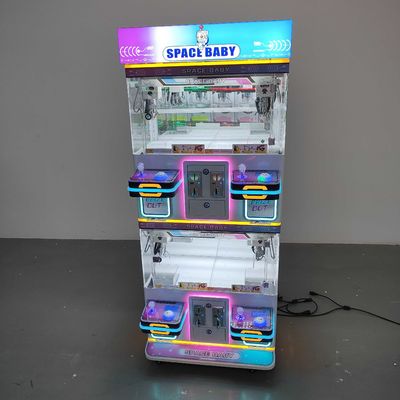 New Product Idea 2025 Gift Arcade Doll Claw Machine Game Toy Crane Family Four-Person Game Claw Machine