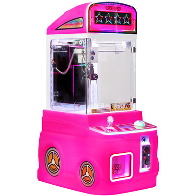 Pink Customized Mini Claws In Various Colors Coin-operated Plush Toy Arcade Game