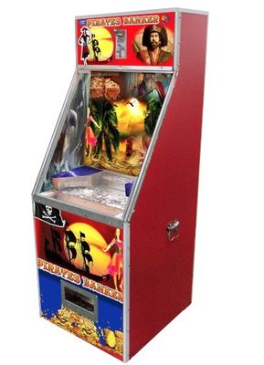 Bonus Hole Coin Pusher Arcade Machine Metalowa rama Dla 1 gracza