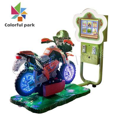 Super Motorcycle Kid Arcade Machine Interaktywna gra wideo Na monety Wyścigi dla dzieci
