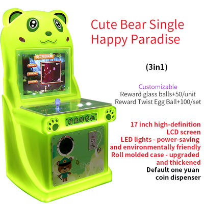 17-calowy Monetowy park rozrywki Joystick Arcade Game Machine