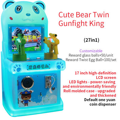 17-calowa gra strzelania dla dwóch graczy Mini Arcade Game Entertainment Machine