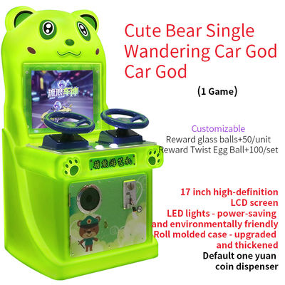 Arcade automaty wyścigowe Coin Mall Machine Dzieci Wędrujące Samochody Bóg Racing Game