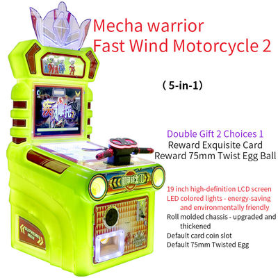 Monety Mech Warrior Motocykl Arcade-style Racing Game Machine