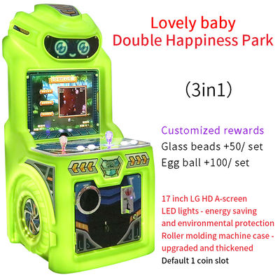 Gry z wyposażeniem rozrywkowym z monetą Dwóchosportowy park rozrywki Joystick Game Machine