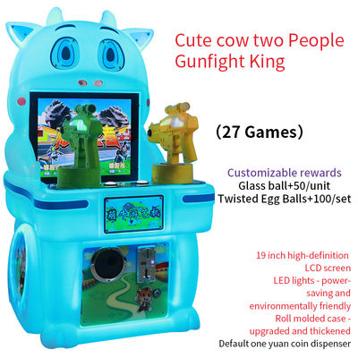Komercyjne maszyny do gry na monety do sprzedaży Twin Gunfight King Machine