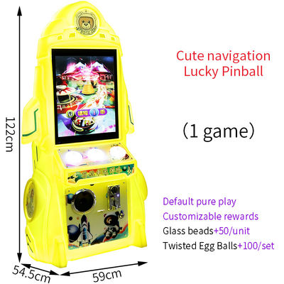 Arcade-style Game Cabinet Unikalny Żółty Doświadczenie niekończące się ekscytacje Game Machine