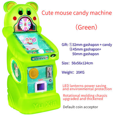 Słodkie maszyny gracze cukierków arcade gry maszyny Cute Mouse kolorowy cukierków Dispenser