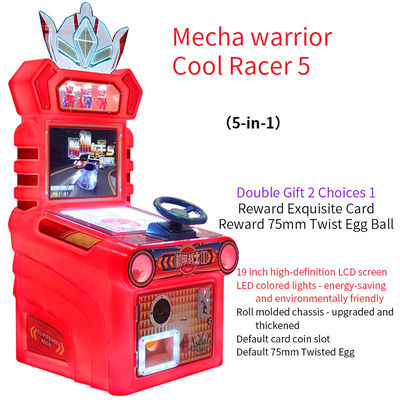 19-calowy arcade z monetą dla dzieci z automatem wyścigowym 220V