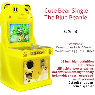17-calowy Cute Bear Popularna gra dla dzieci z elektroniczną maszyną do gier